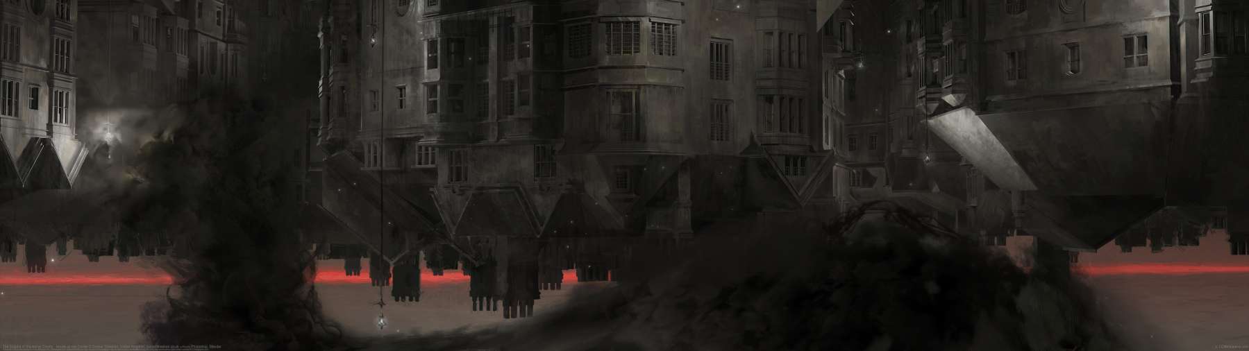 The Enigma of Blackbriar County - House on the Corner ultralarge fond d'cran