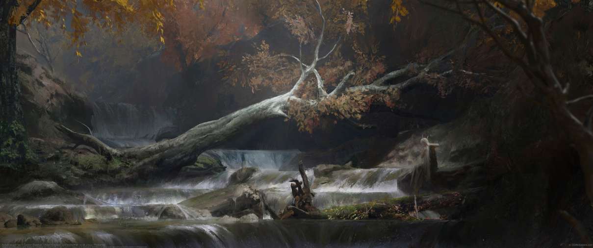 Autumnwood Fae ultralarge fond d'�cran