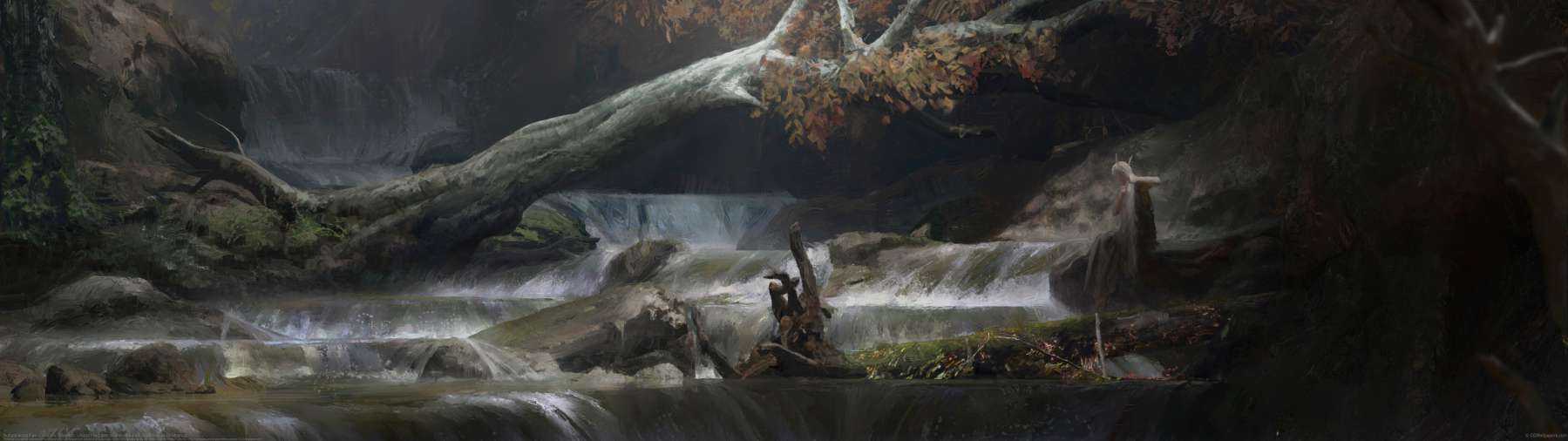 Autumnwood Fae ultralarge fond d'�cran