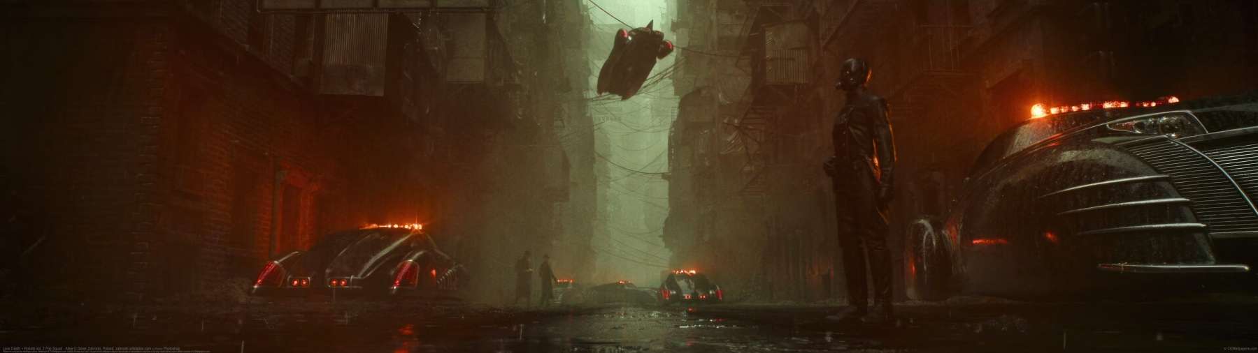 Love Death + Robots vol. 2 Pop Squad - Alley ultralarge fond d'cran