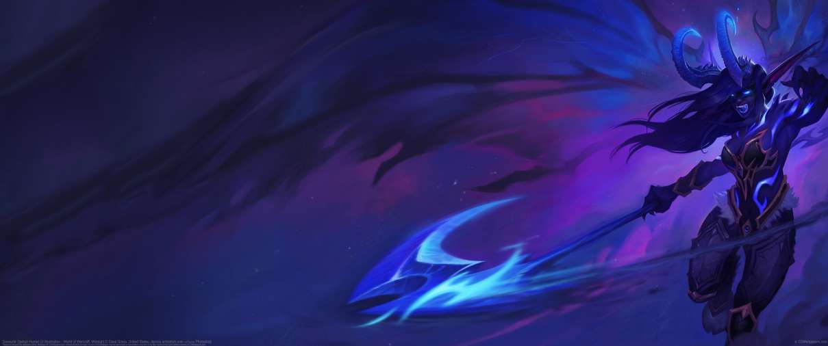 Devourer Demon Hunter UI Illustration - World of Warcraft: Midnight ultralarge fond d'�cran