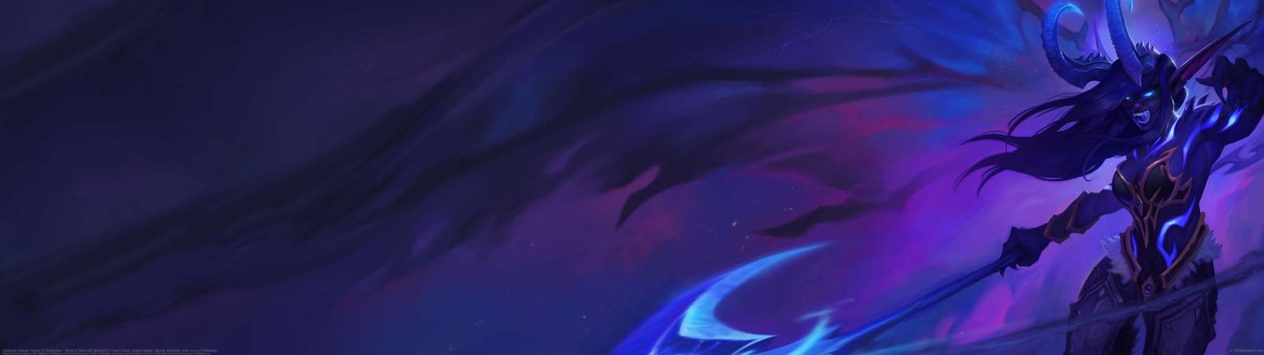 Devourer Demon Hunter UI Illustration - World of Warcraft: Midnight ultralarge fond d'�cran