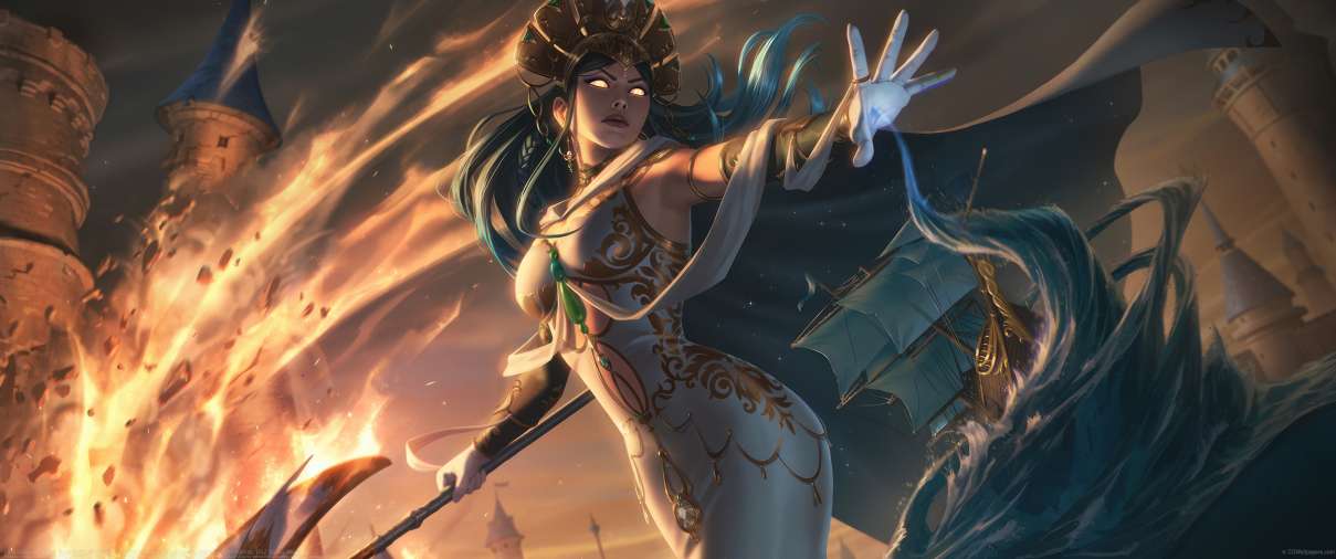 Lana Solaris - Splash Commission ultralarge fond d'cran