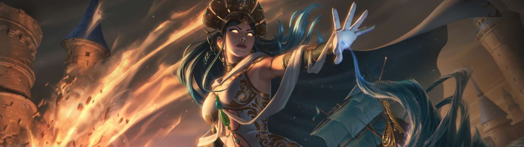 Lana Solaris - Splash Commission ultralarge fond d'cran