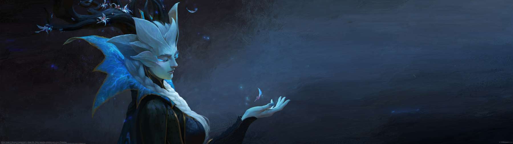Winter Queen ultralarge fond d'cran