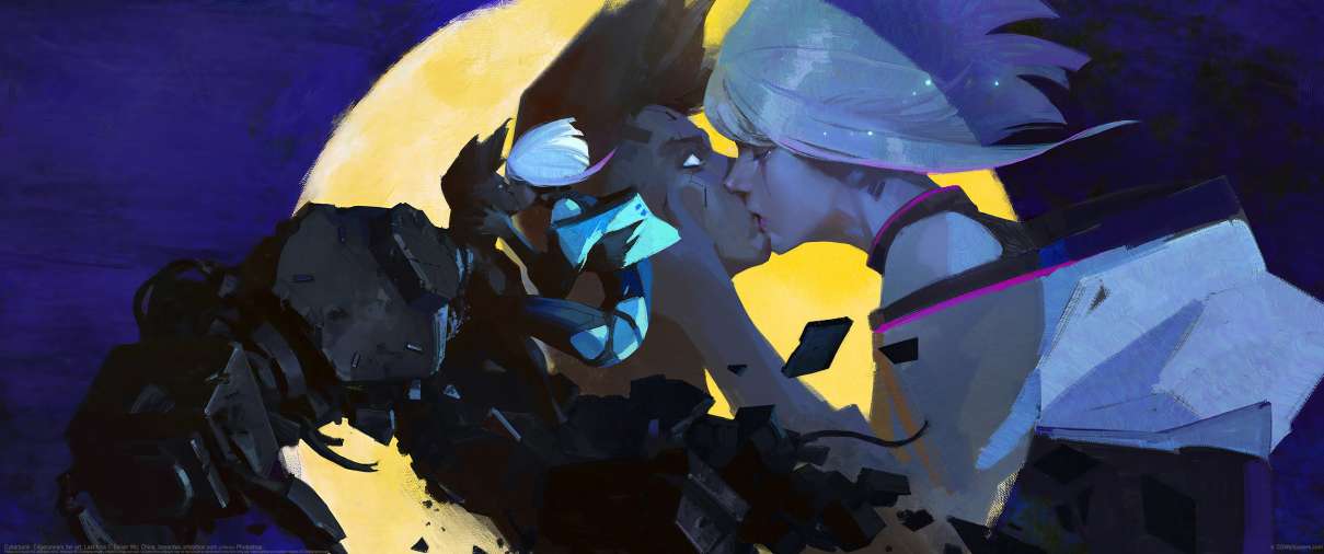 Cyberpunk: Edgerunners fan art ultralarge fond d'cran