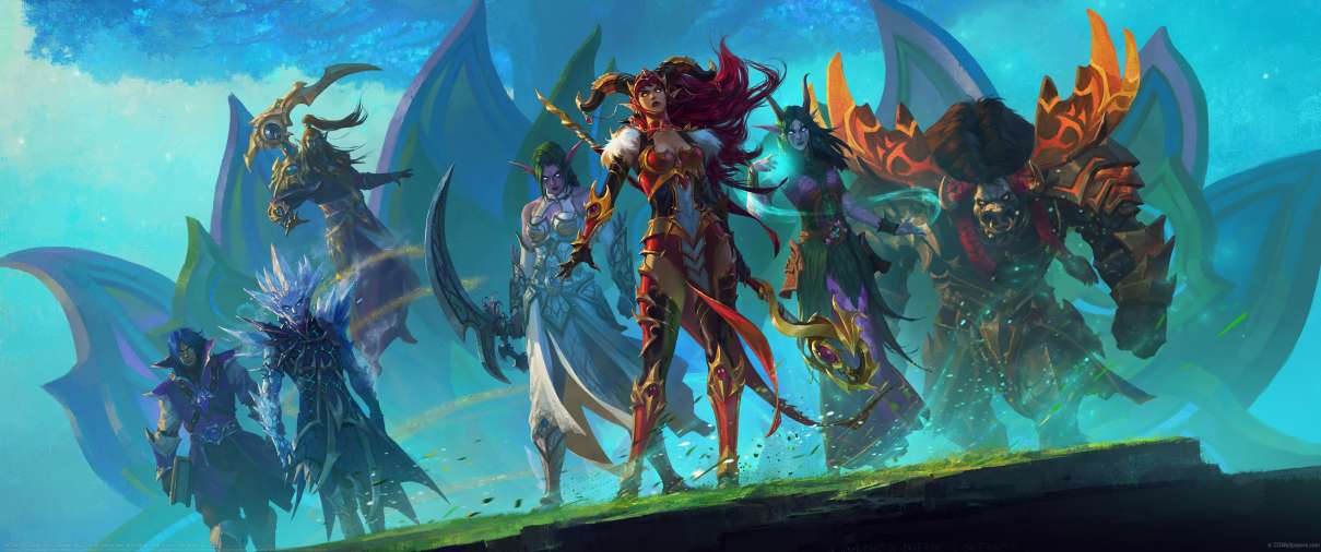 WOW 10.2 Key Art ultralarge fond d'cran