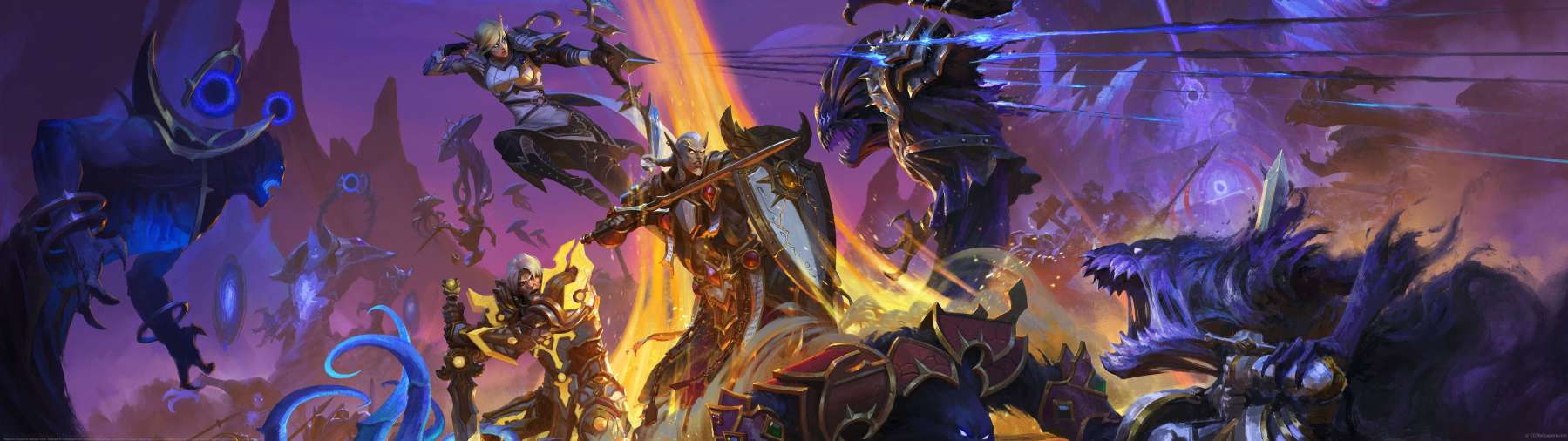 World of Warcraft Midnight 12.0 Key Art Series ultralarge fond d'�cran