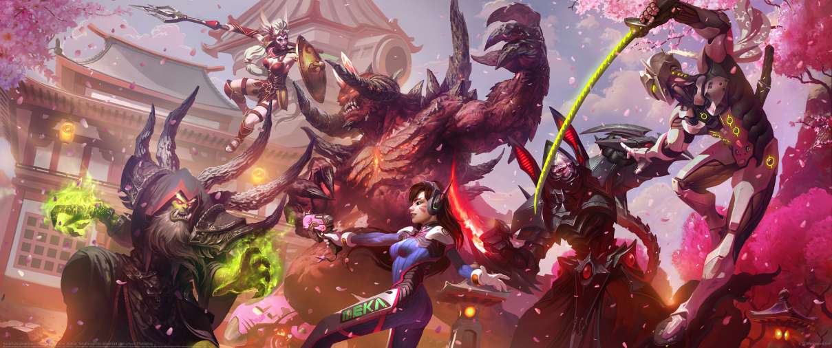 Hanamura showdown ultralarge fond d'cran