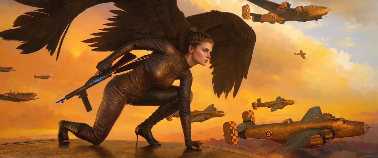 Valkyrie Britannia No. 4 ultralarge fond d'�cran