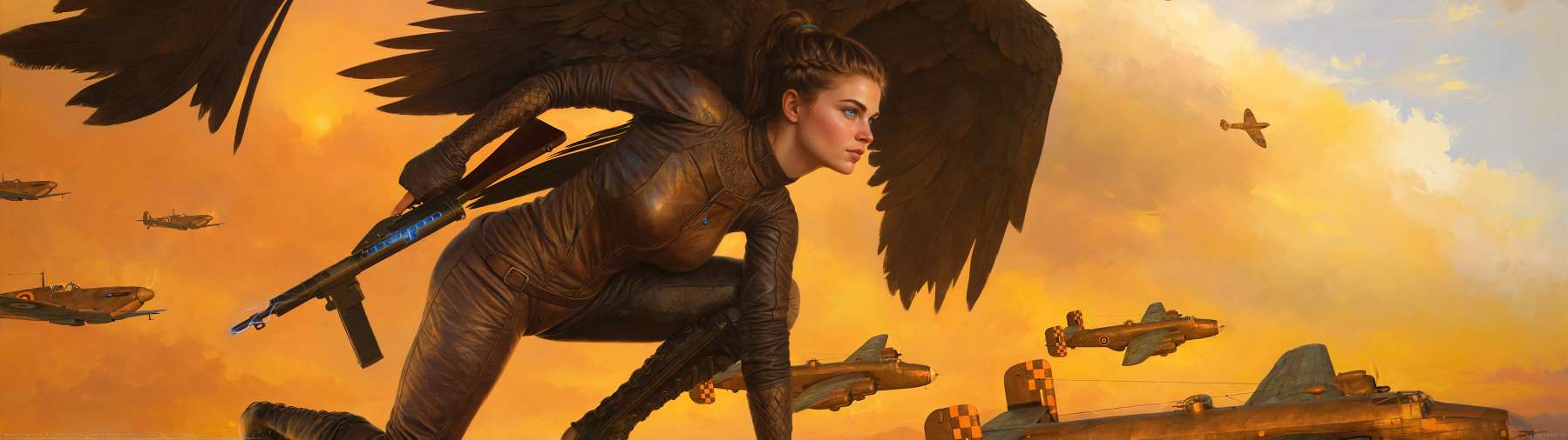 Valkyrie Britannia No. 4 ultralarge fond d'�cran