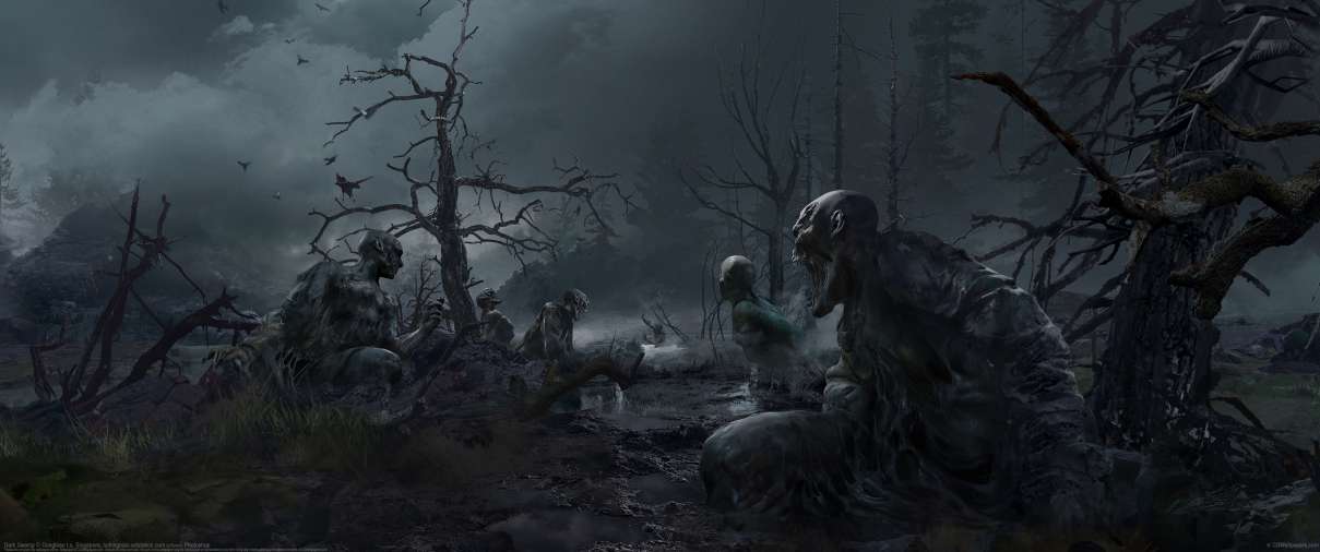 Dark Swamp ultralarge fond d'cran