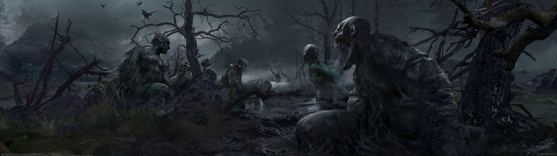 Dark Swamp ultralarge fond d'cran