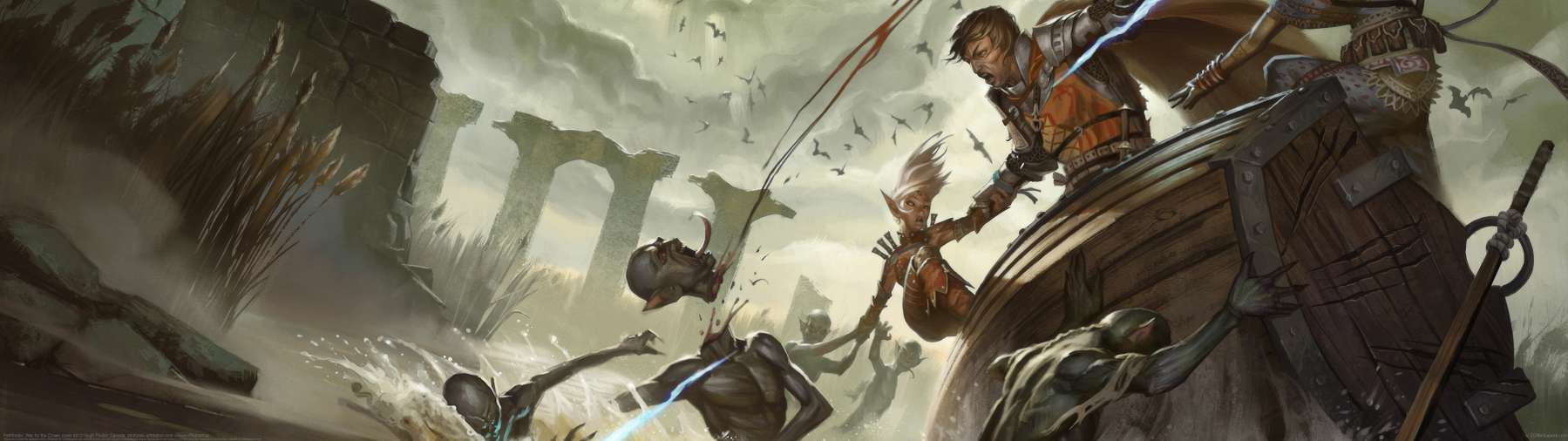 Pathfinder: War for the Crown cover art ultralarge fond d'�cran
