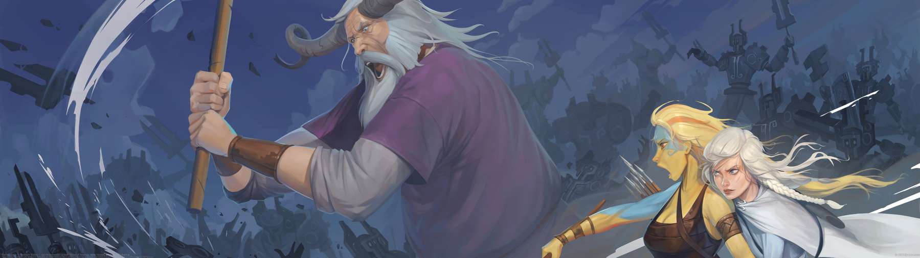 Banner Saga 3 - Horborn Riding ultralarge fond d'cran