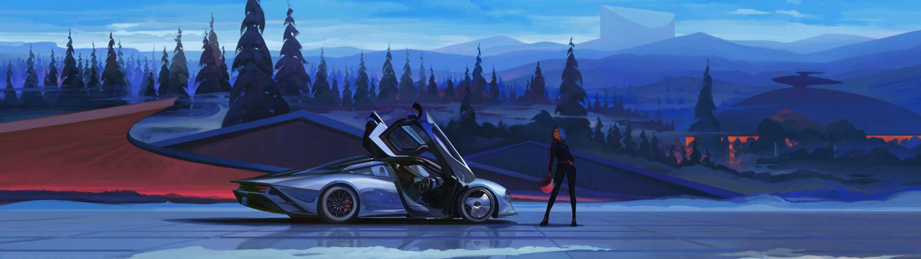 Speedtail ultralarge fond d'cran