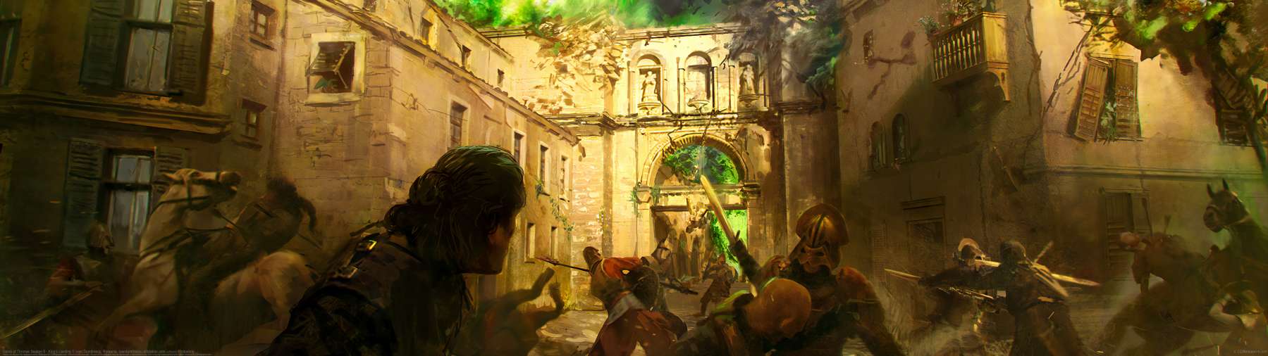 Game of Thrones Season 8 - King's Landing ultralarge fond d'cran