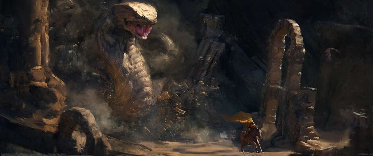 Desert Serpent ultralarge fond d'cran