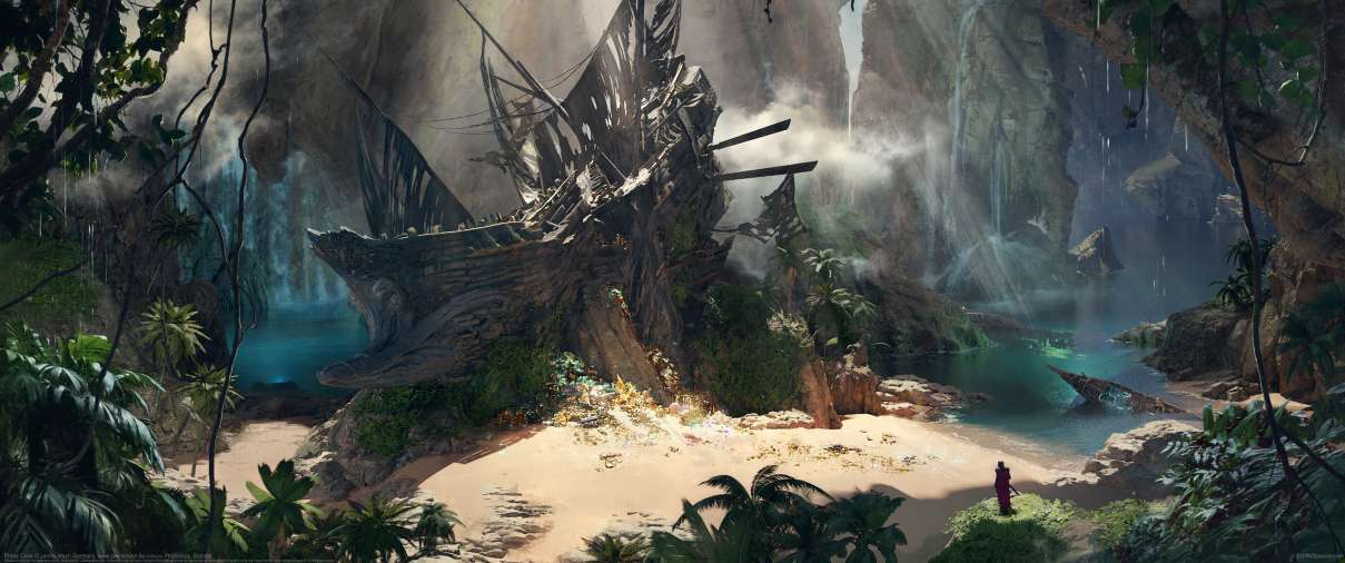 Pirate Cove ultralarge fond d'cran
