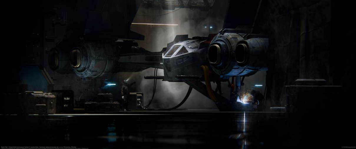 Night Owl - Close Orbit Dominance Fighter ultralarge fond d'�cran