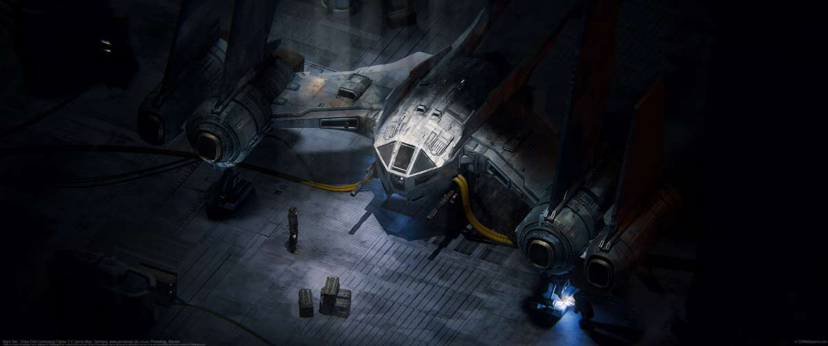 Night Owl - Close Orbit Dominance Fighter 2 ultralarge fond d'�cran