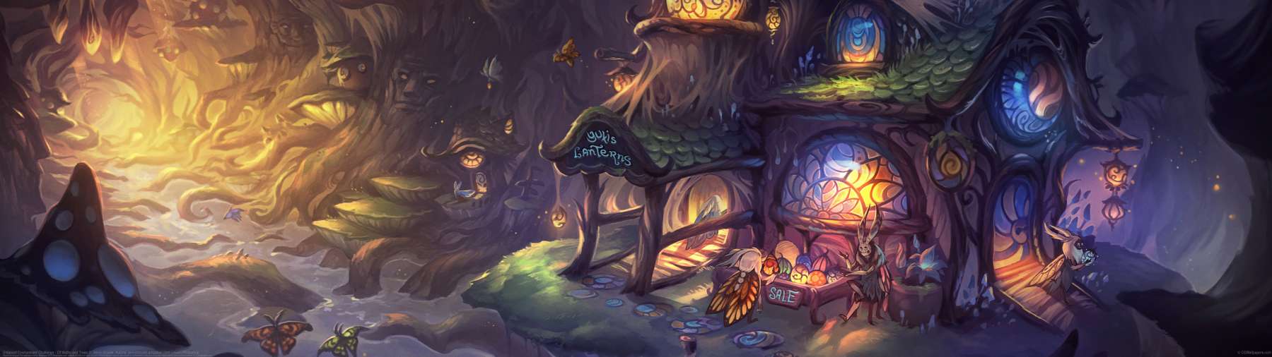 Untamed Environment Challenge - Of Moths and Trees ultralarge fond d'cran
