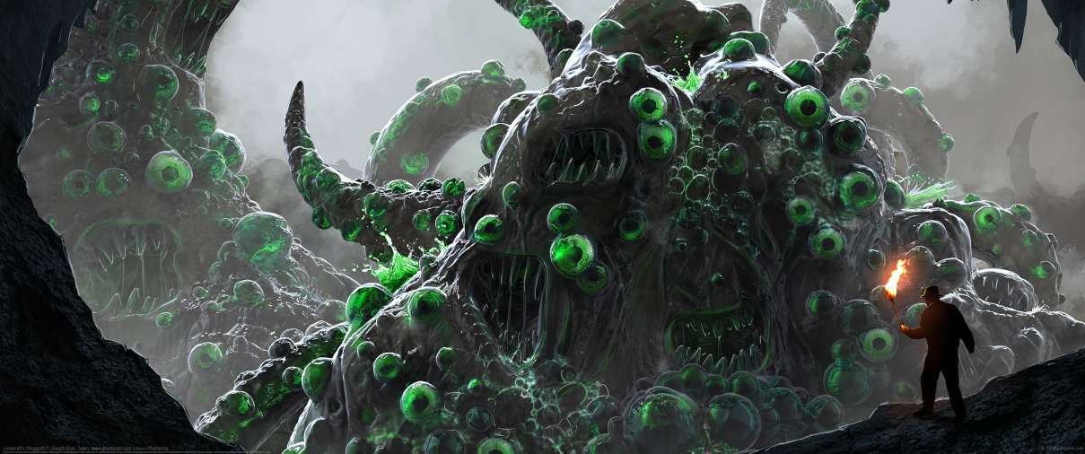 Lovecraft's Shoggoth ultralarge fond d'cran