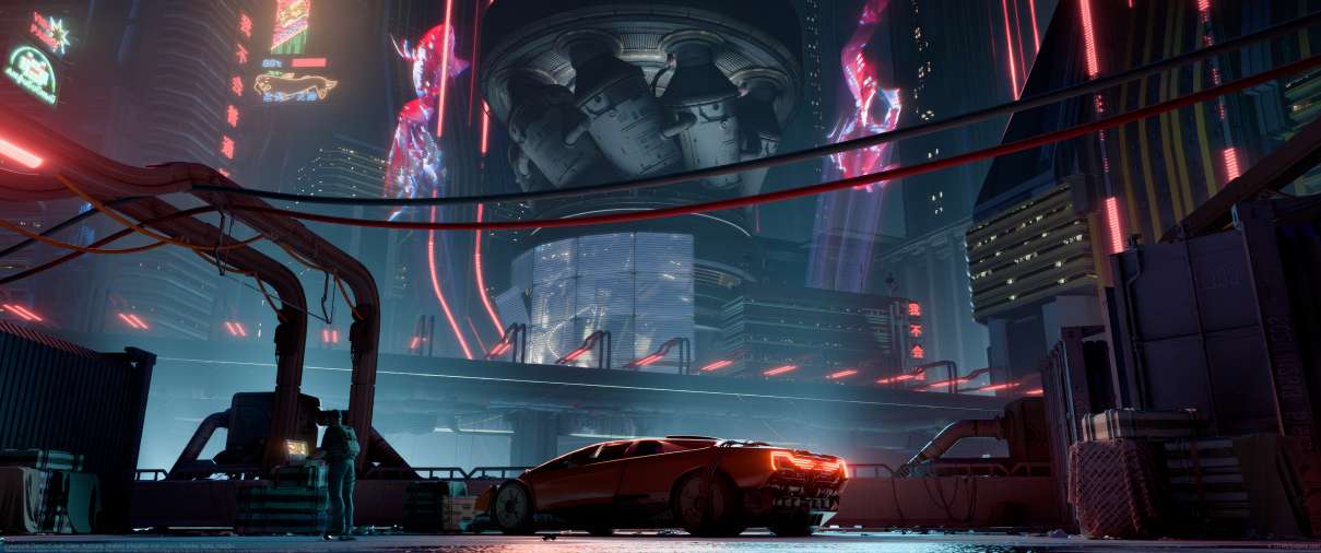 Cyberpunk Demo ultralarge fond d'�cran