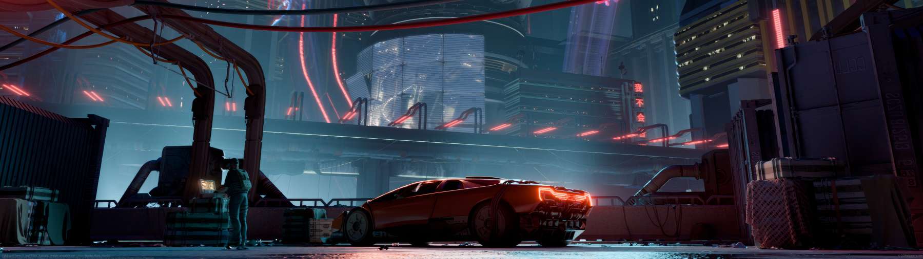 Cyberpunk Demo ultralarge fond d'�cran