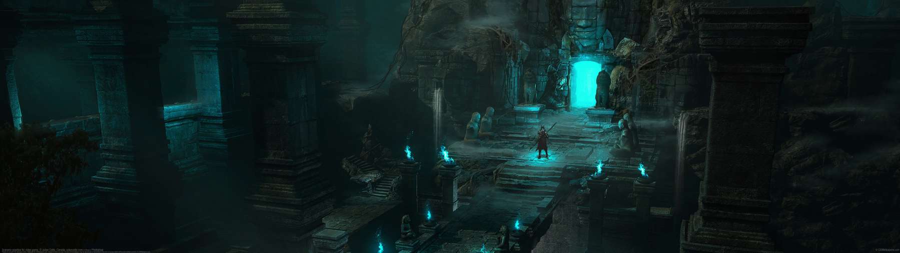 Scenario practice for video game.  ultralarge fond d'cran