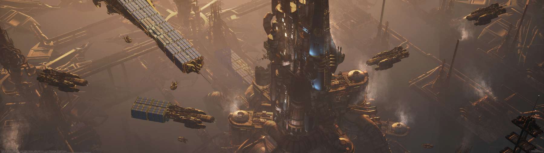 Factory, unreal practice. ultralarge fond d'�cran