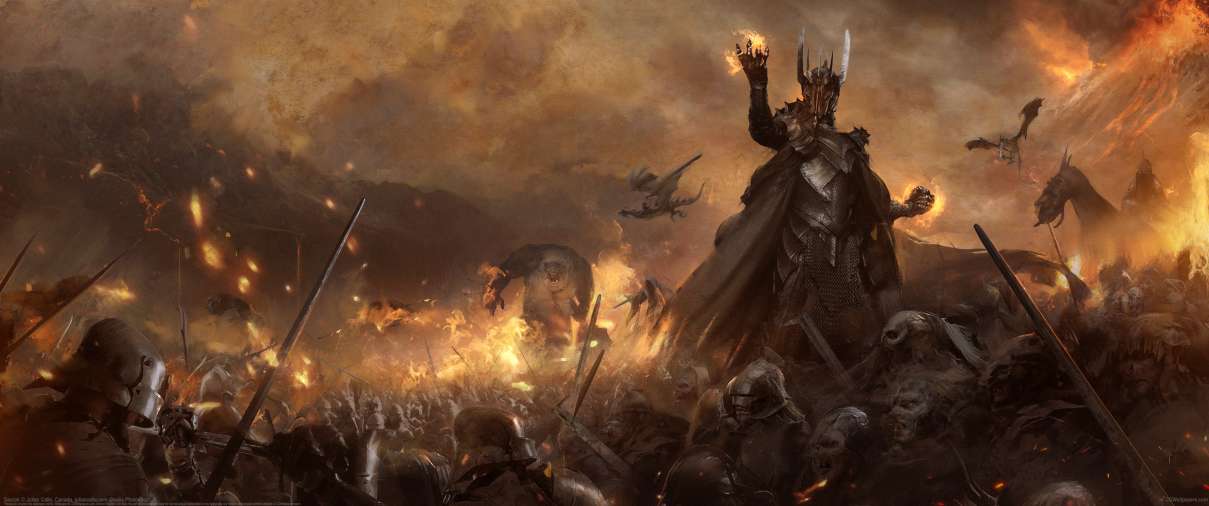Sauron ultralarge fond d'�cran
