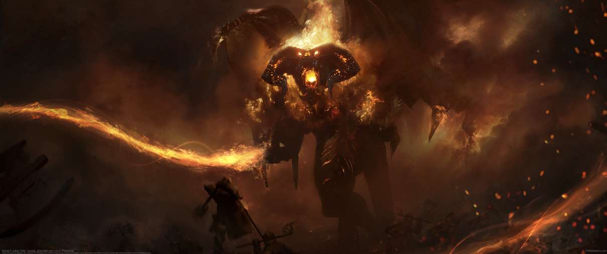 Balrog ultralarge fond d'�cran