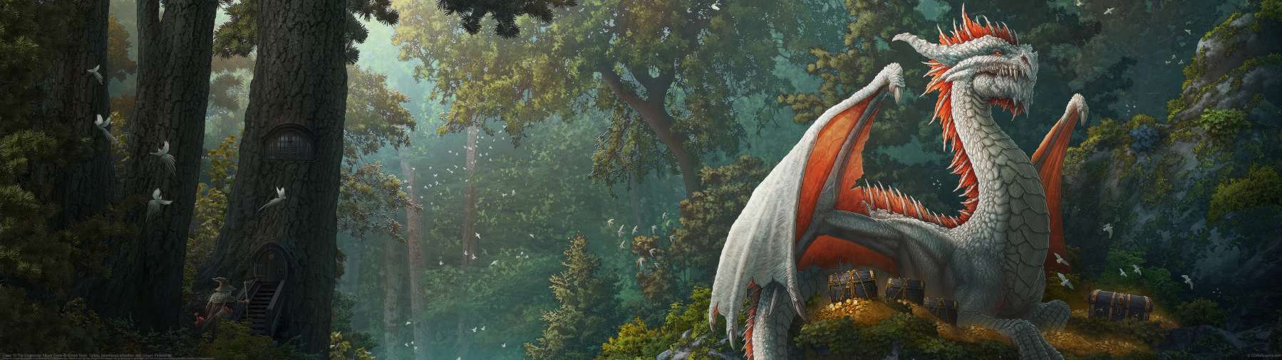 Dawn Of The Dragonstar Album Cover ultralarge fond d'cran