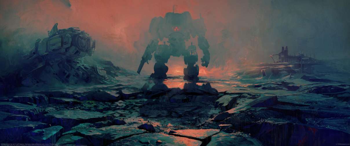 Armored Core fan art ultralarge fond d'cran