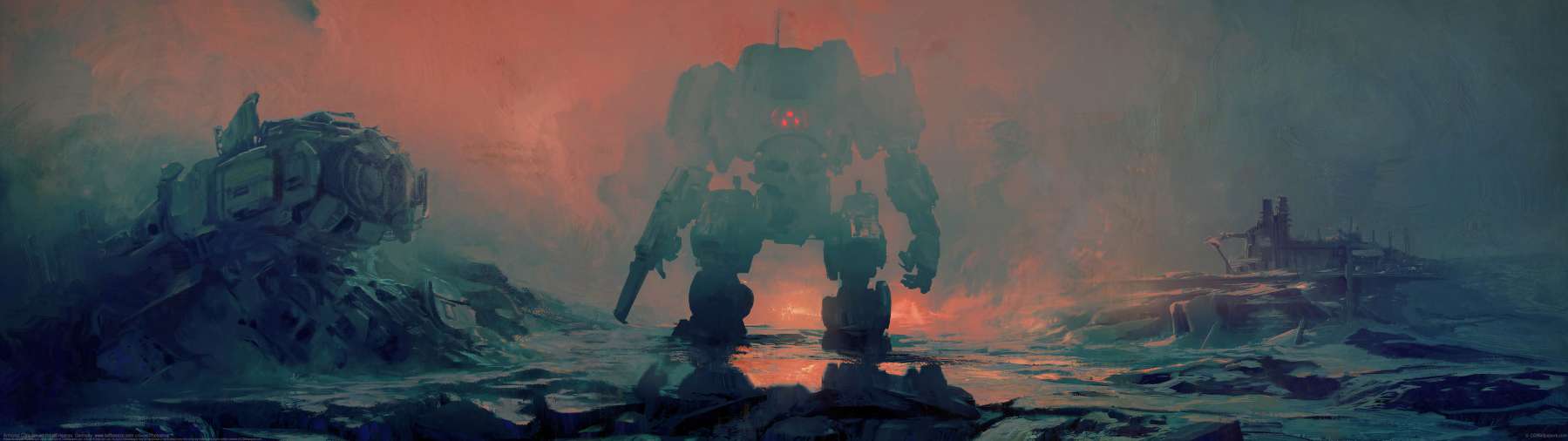 Armored Core fan art ultralarge fond d'cran