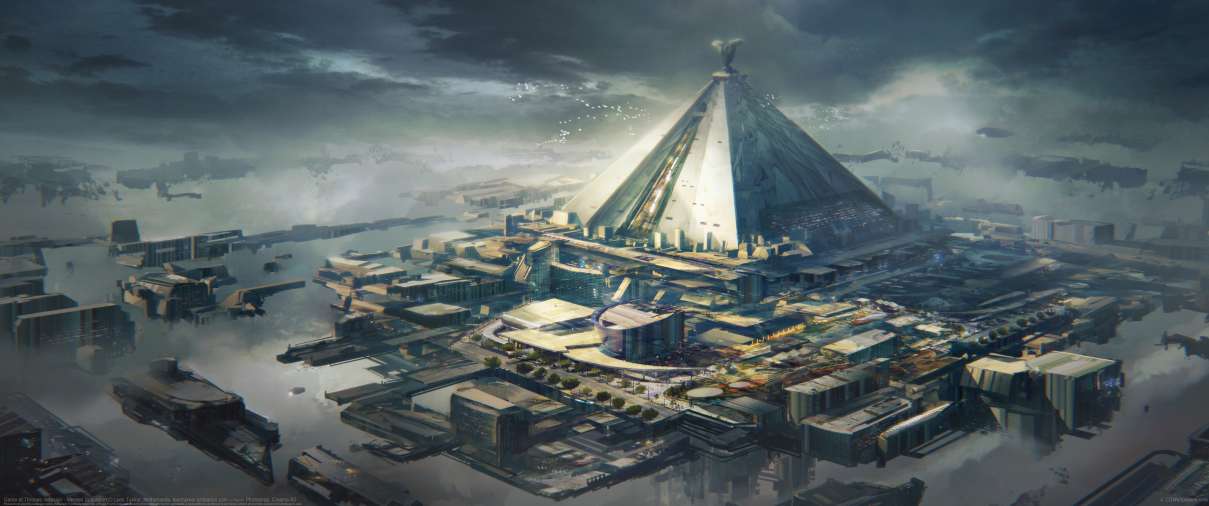 Game of Thrones redesign - Mereen Spaceport ultralarge fond d'cran