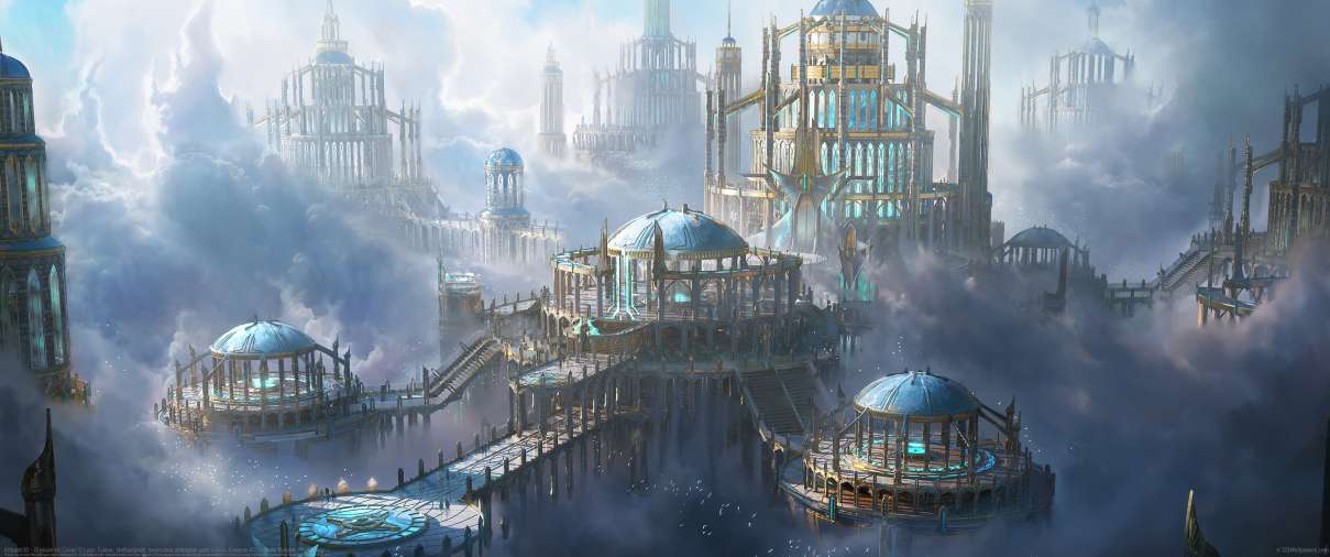Kitbash3D - Elysium kit Cover ultralarge fond d'cran