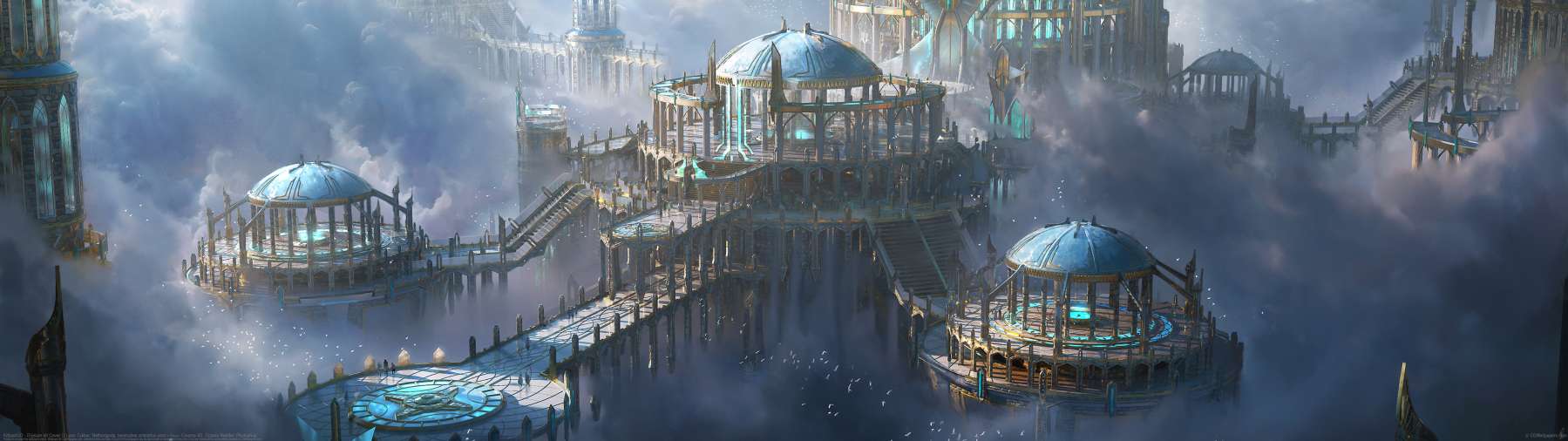 Kitbash3D - Elysium kit Cover ultralarge fond d'cran
