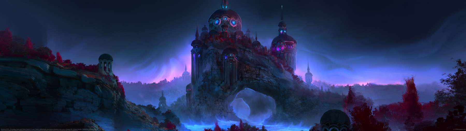 Alchemy RPG - Chrysalea Ourro and Origin District ultralarge fond d'cran