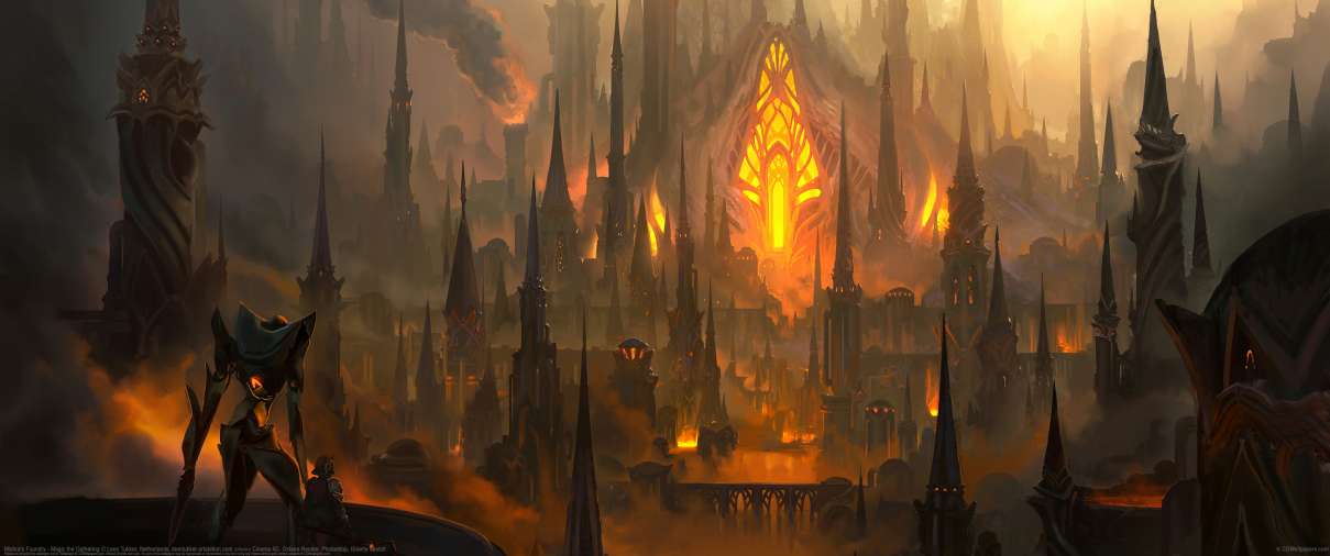 Mishra's Foundry - Magic the Gathering ultralarge fond d'cran