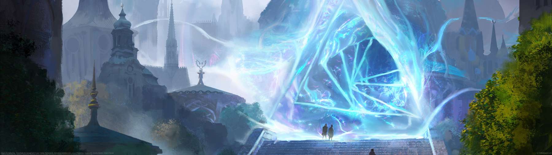 Magic the Gathering - OmenPath Arc concept art ultralarge fond d'cran