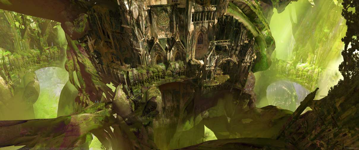Petrified Area, Guild Wars 2 End of Dragons ultralarge fond d'cran
