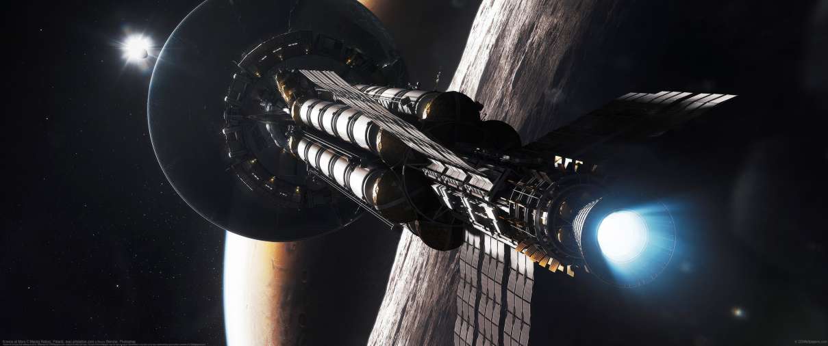 Kronos at Mars ultralarge fond d'�cran