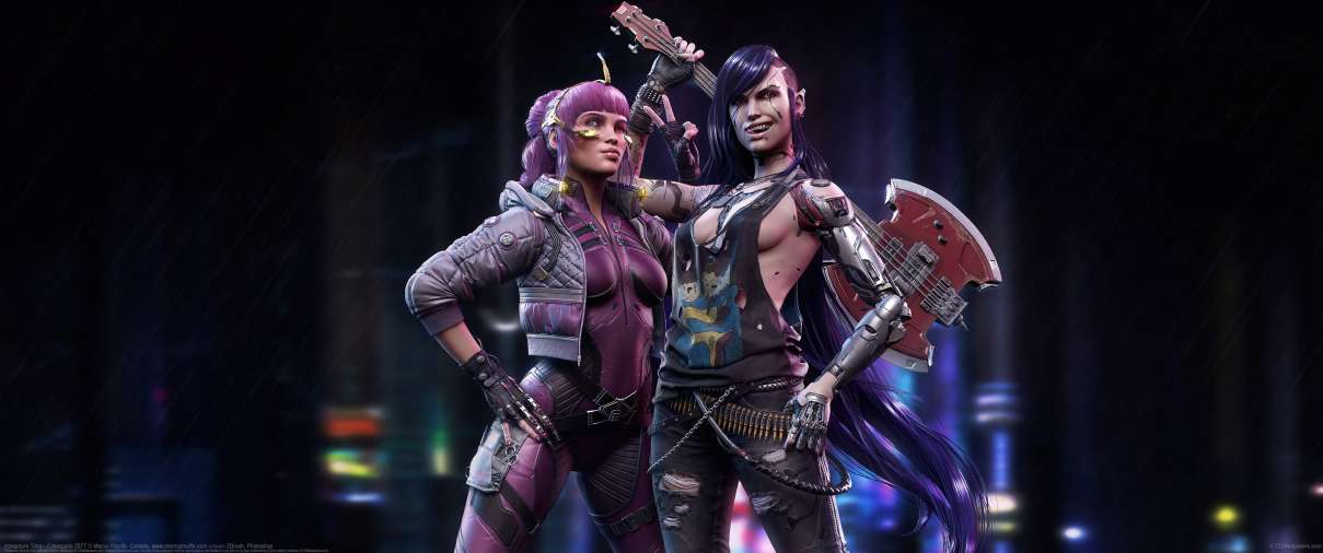 Adventure Time - Cyberpunk 2077 ultralarge fond d'cran