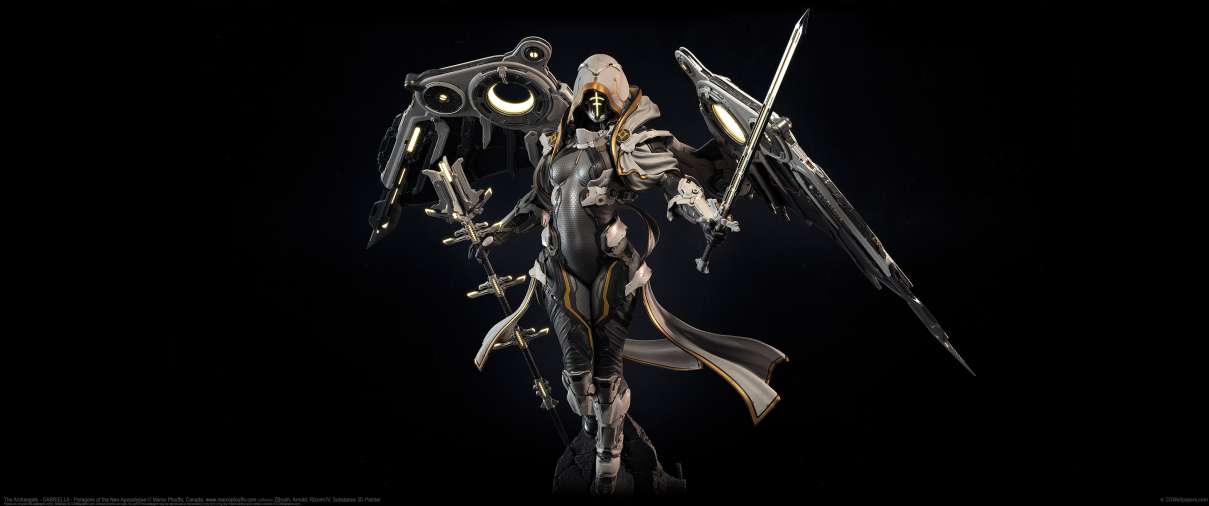 The Archangels - GABRIELLA - Paragons of the Neo-Apocalypse ultralarge fond d'cran