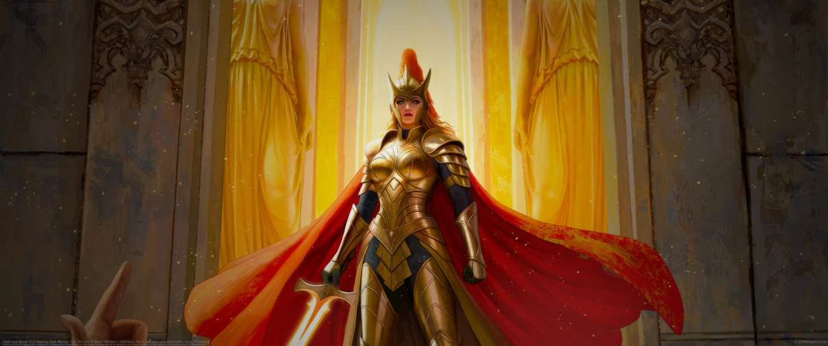 Flesh and Blood TCG Mastery Pack Warrior: Toe The Line ultralarge fond d'�cran