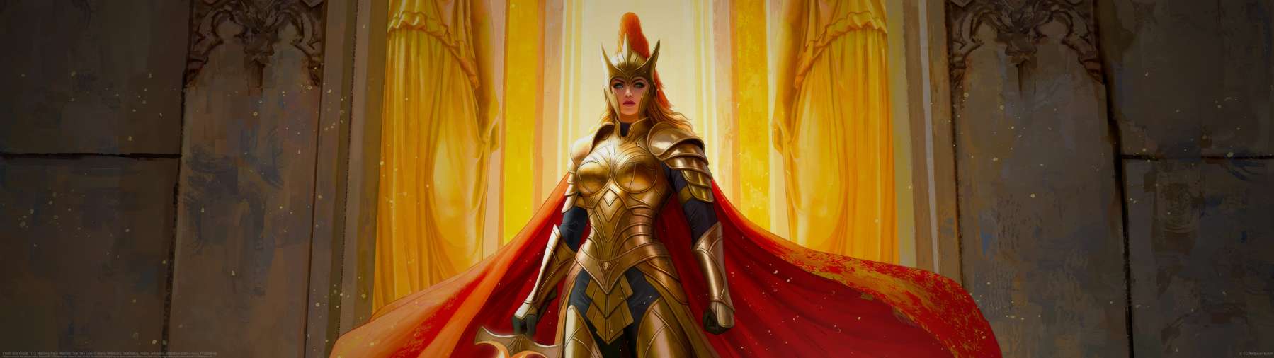 Flesh and Blood TCG Mastery Pack Warrior: Toe The Line ultralarge fond d'�cran