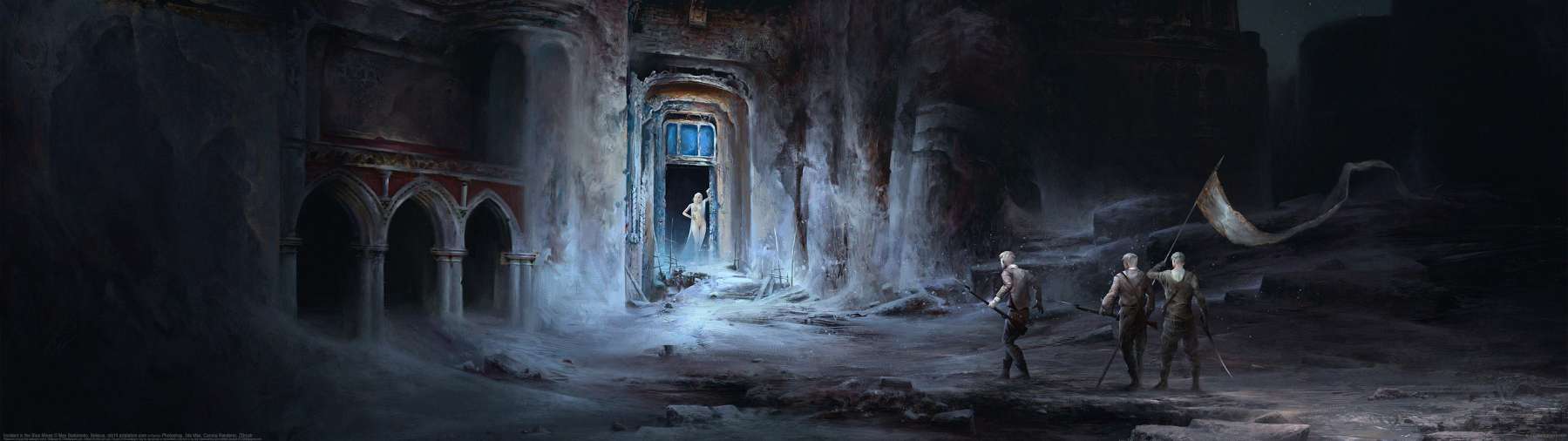 Incident in the Blue Mines ultralarge fond d'cran