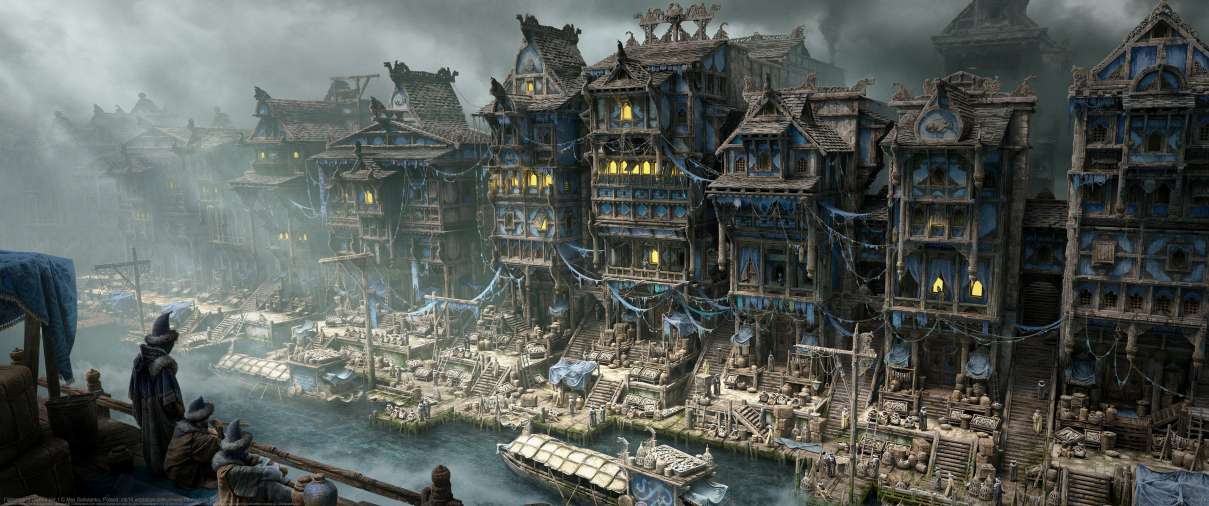 Fishermen's District Vol.1 ultralarge fond d'cran